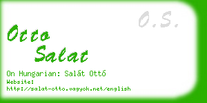 otto salat business card